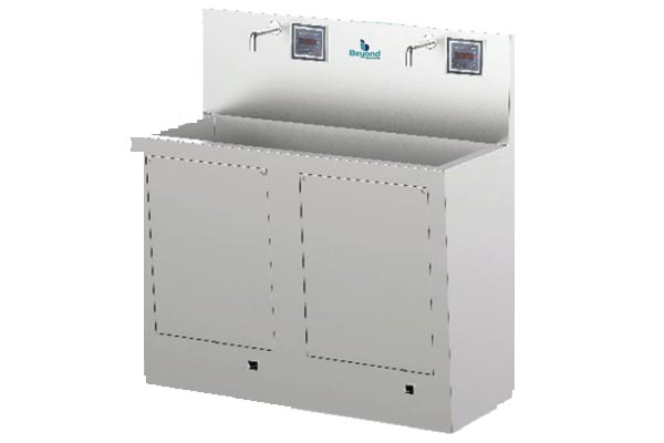 Foot-&-Sensor-Operated-Surgical-Scrub